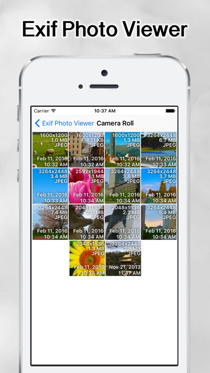 Exif Photo Viewer - View photos and EXIF metadata