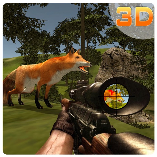 Angry Fox Hunter Simulator – Jungle shooting & safari simulation game Icon