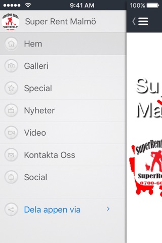 Super Rent Malmö screenshot 2