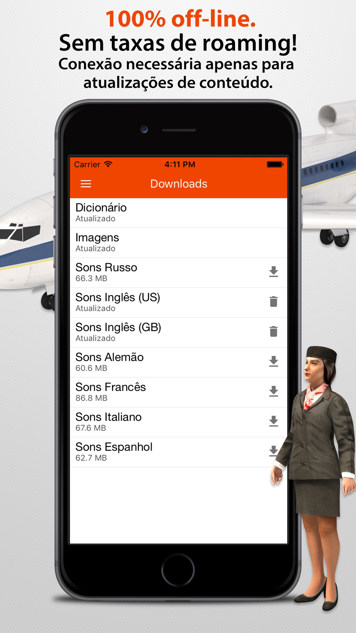 Screenshot do app Dicionário Visual JOURIST