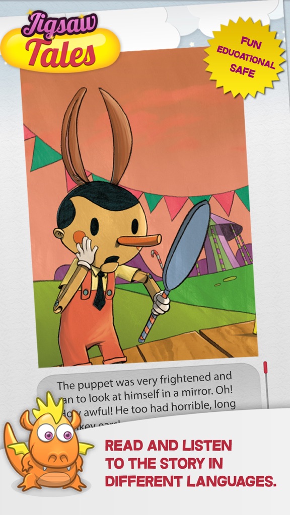 【图】Jigsaw Tale “Pinocchio” – Games for kids(截图2)