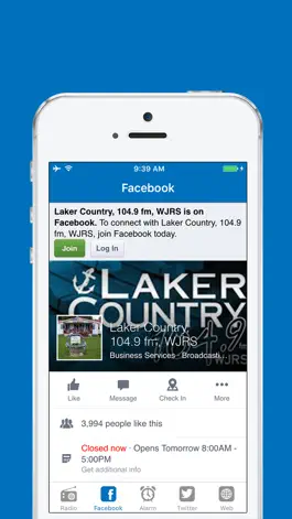 Game screenshot Laker Country Radio WJRS apk