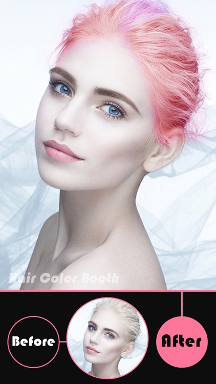 Hair Color Booth Pro - Change Hair Styles to Blonde, Brunette, Brown, Ginger or Any Color screenshot-3