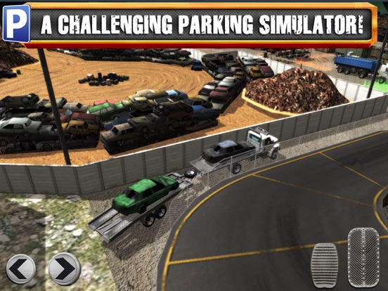 Игра Junk Yard Trucker Parking Simulator АвтомобильГонки ИгрыБесплатно