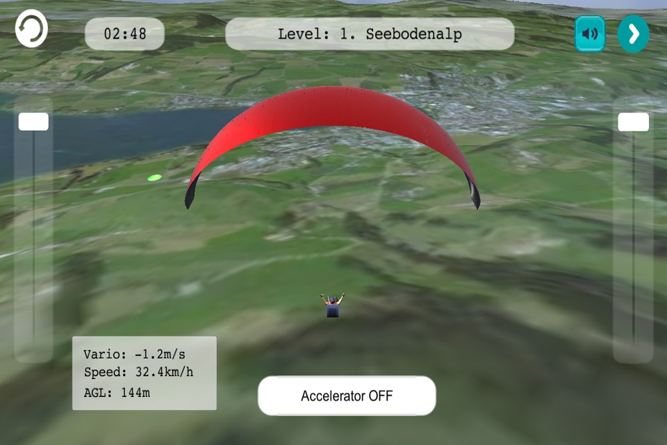 Para Glider Game screenshot 2