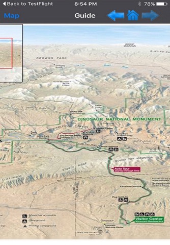 Dinosaur National Monument - GPS Map Navigator screenshot 3