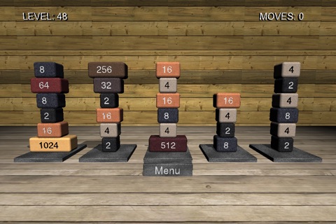 2048 Falling Bricks: 3D Strategy Puzzle Game screenshot 4