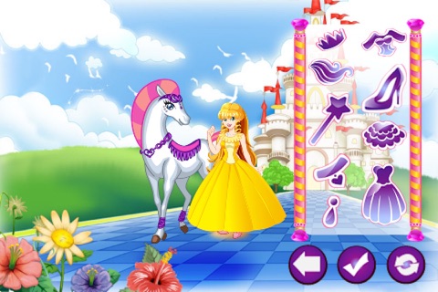 Magic Princess Makeover: girls salon games screenshot 4