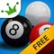 Black 8 Ball - Solids & Stripes Billiards Pool Game