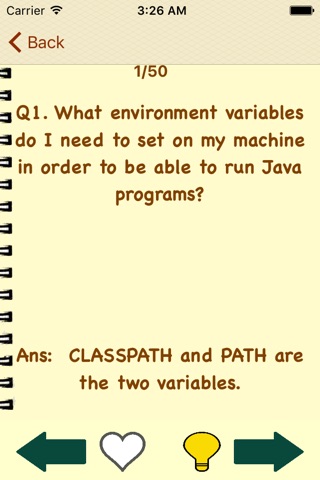 Interview Questions For Java FlashCards screenshot 3