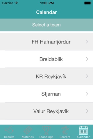 InfoLeague - Information for Icelandic Premier League - Matches, Results, Standings and more screenshot 3