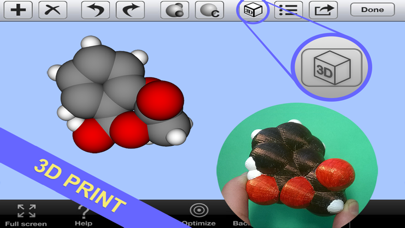 3D Molecules Edit & Test Screenshot 2