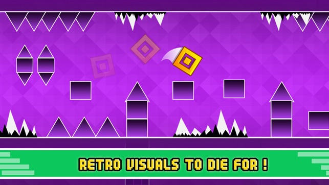 Amazing Geometry Mad Rush – Spinny Pixel Jump and Dash(圖4)-速報App