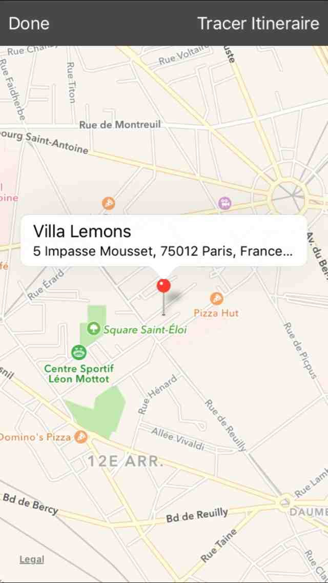 How to cancel & delete Villa Lemons Location de Salles from iphone & ipad 3