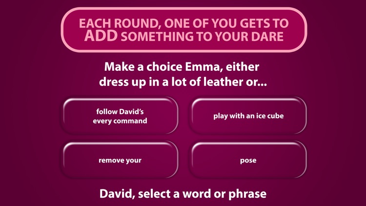 Dare Maker - A Sex Game For Couples