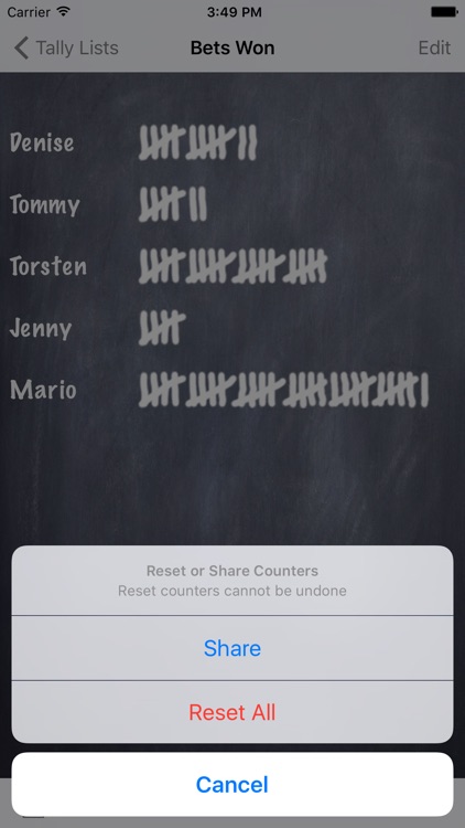 Tally List Lite - counting made easy!