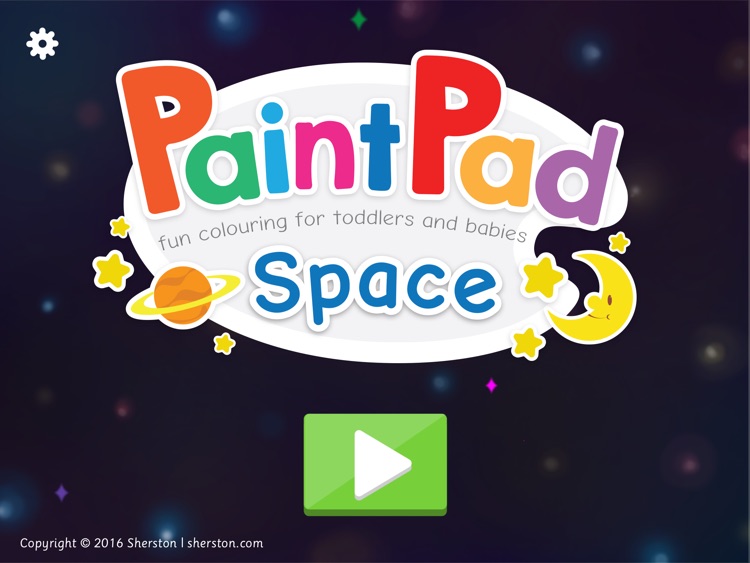 PaintPad Space School Edition: A fun and simple drawing, colouring and painting game for babies and toddlers