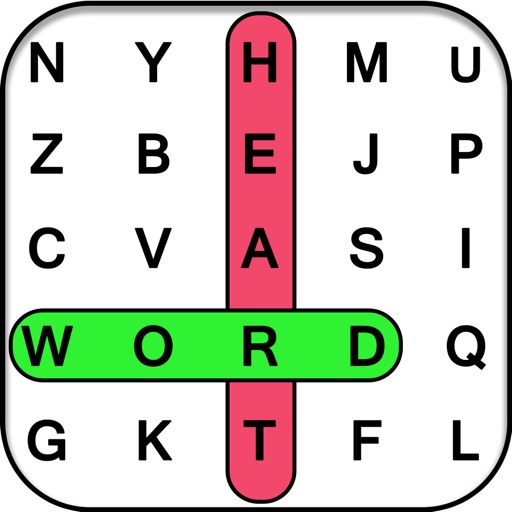 Impossible Word Search Puzzle - Colorful little letters game Icon