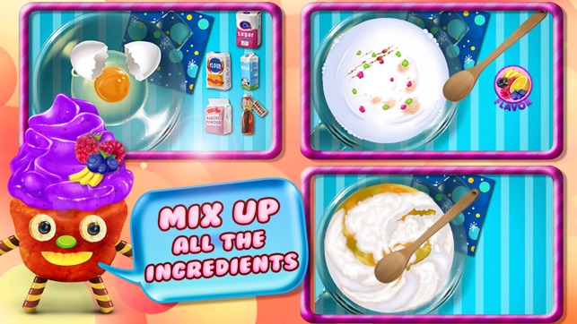 Cupcake Crazy Chef - Make & Decorate Your Own Muffin Cake(圖2)-速報App