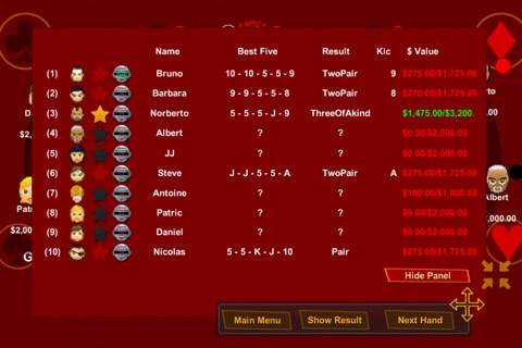 Texas Holdem Poker Tournament screenshot 4