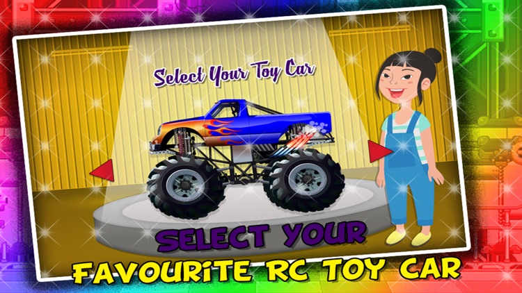 RC Toy Car Factory - Make remote control mini motor cars in this factory simulator game