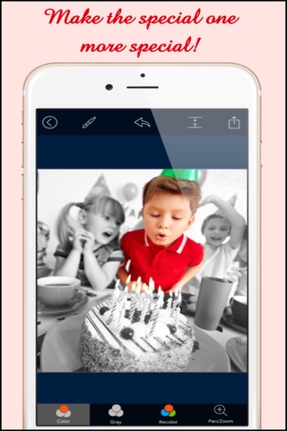 Photo Recolor Pro - Color Splash Effects on Grayscale Image screenshot 3