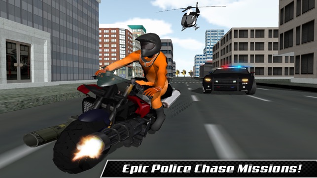 Prison Escape Traffic Police Chase Motorbike Rider On The App Store - epic motorcycle police chase in jailbreak roblox jail