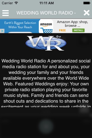 Wedding Radio Network screenshot 3