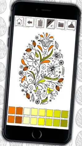 Game screenshot Easter mandalas coloring book – Secret Garden colorfy game for adults mod apk