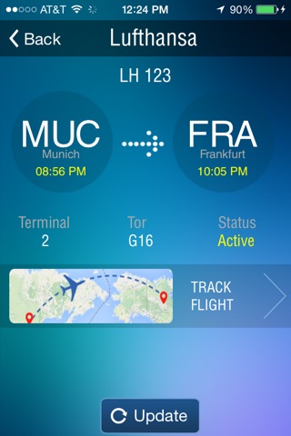 Airport (all) + flight tracker screenshot 3