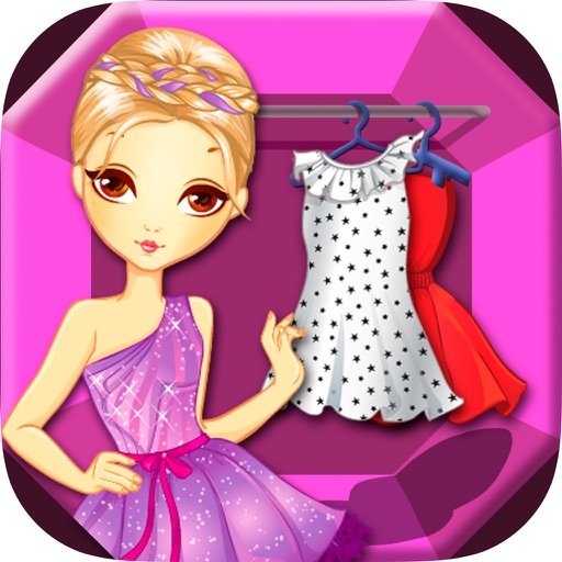 Fashion and design games – dress up catwalk models and fashion girls Icon