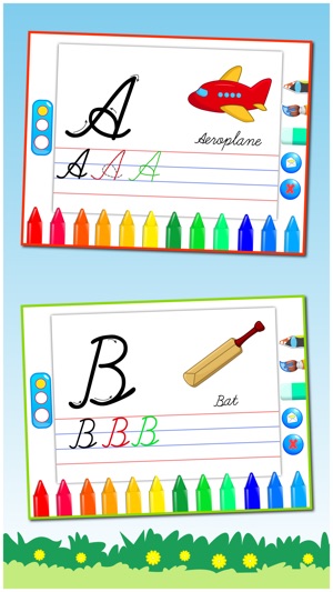 Cursive Writing Capital letters Free : Kids learn to write u(圖1)-速報App