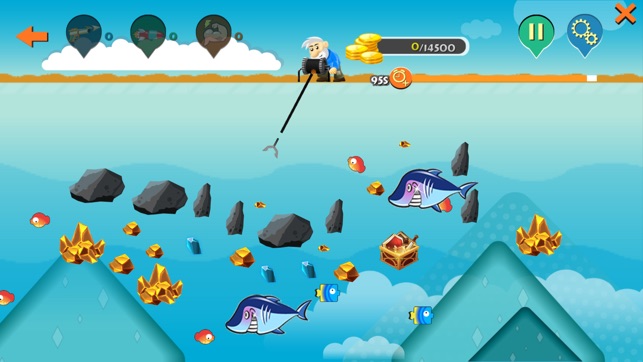 Gold Miner Deluxe - Digger In Deep Sea(圖1)-速報App