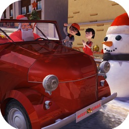 Christmas  Santa 3d kids Car Parking game