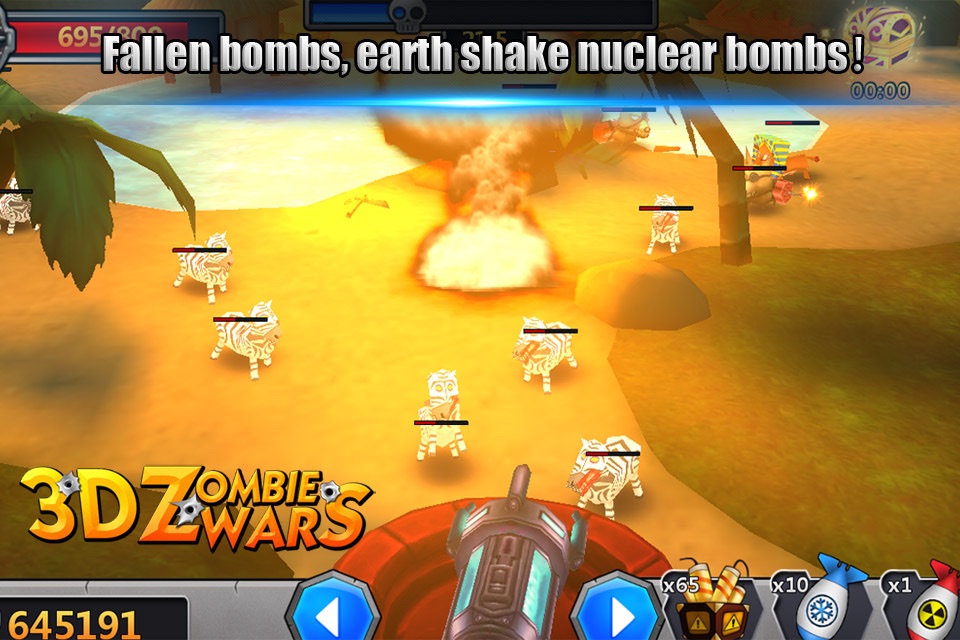 3D Zombie War screenshot 3