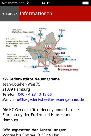 KZ Gedenkstätte Neuengamme screenshot 2