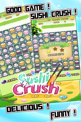 Sushi Crush (HD) screenshot 2