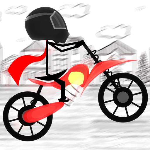 Biker Stickman Line Racer: City Rush Runner Pro by Undone Panda