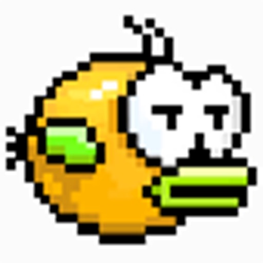 Super Yellow Pixel Birds Bros Go ! Icon