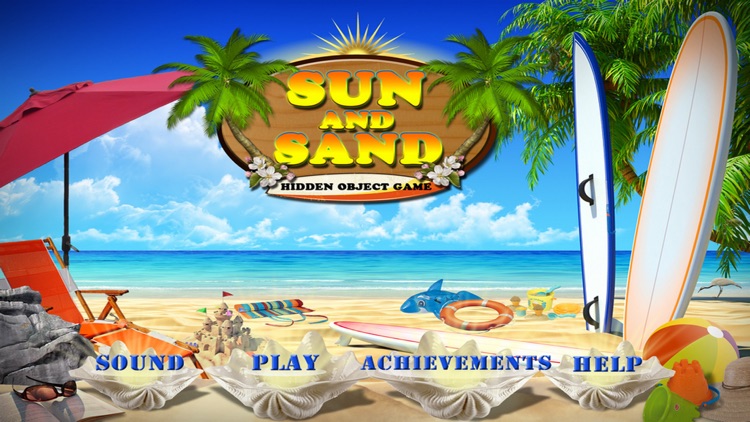 Sun And Sand Hidden Object