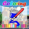 Paints Coloring Game for Dora & Diego's Version