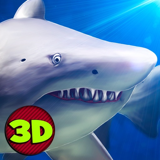Wild Angry Shark Simulator 3D Full icon