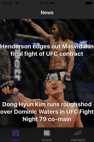 MMA Wire screenshot 3