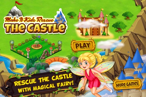 Rescue The Fairy Land Castle - Rebuild the castle with magical tools save the park & polar bear cub screenshot 2