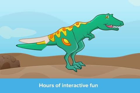 Kids Puzzles - Dinosaurs - Early Learning Dino Shape Puzzles and Educational Games for Preschool Kids screenshot 4