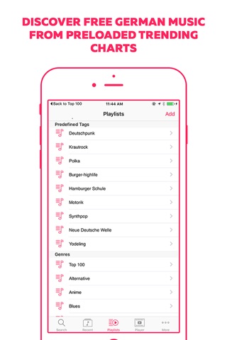 German Music App – German Music Player for YouTube screenshot 4