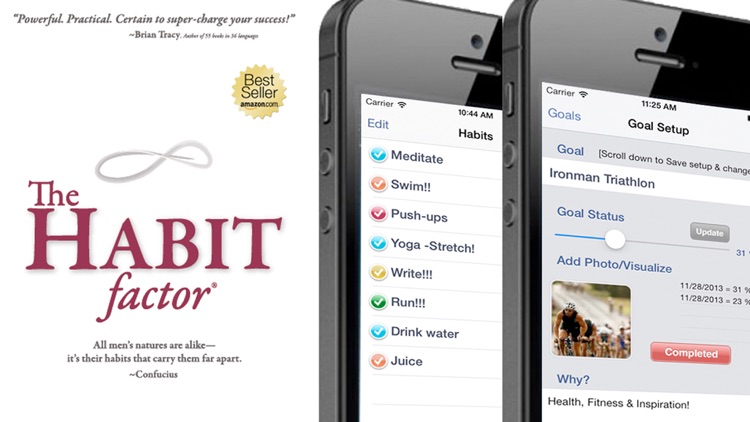 The Habit Factor® Pro, (Habits 2 Goals Tracker) screenshot-0