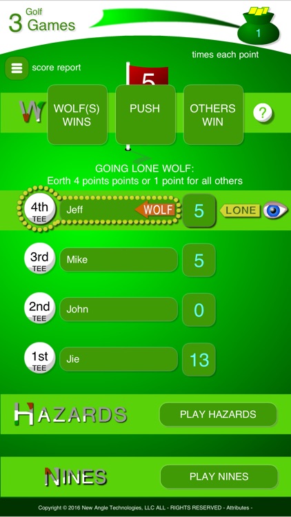 Real Golf Wolf Tracking - And Other Games