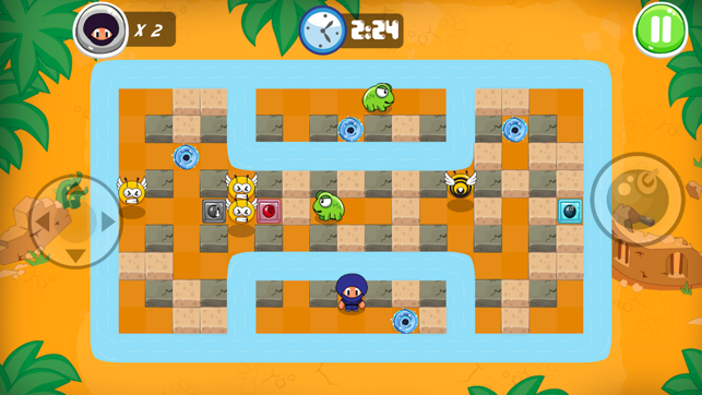 Ninja Boy Adventures - Bomberman edition(圖4)-速報App