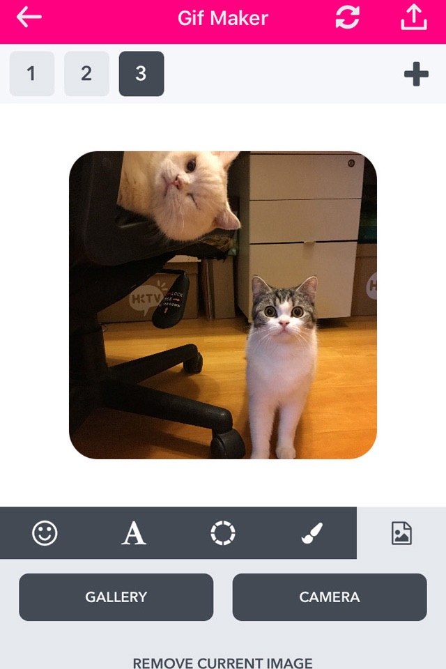Gif Maker - Create Gif Stickers & Video with Text, Emoji & Images screenshot 3